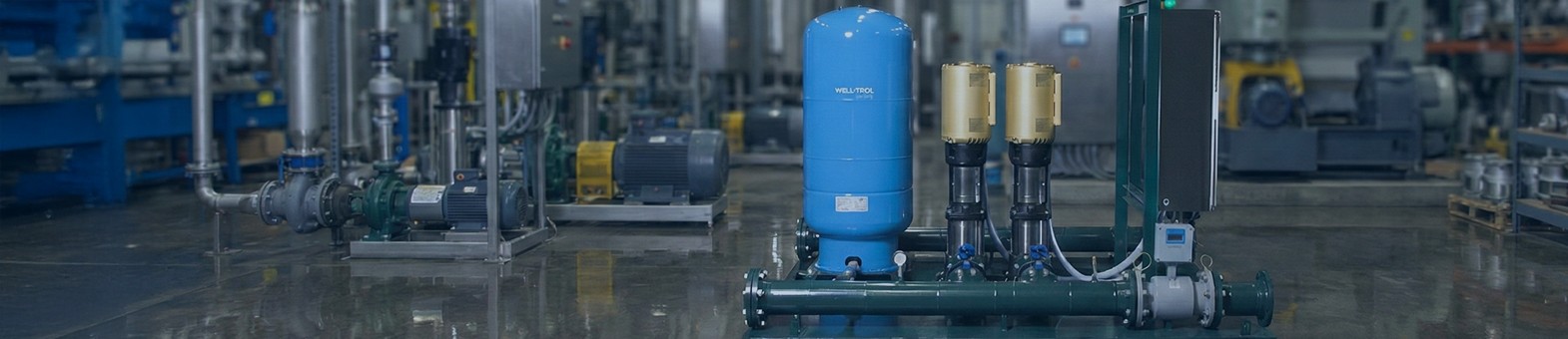 Industrial water treatment systems